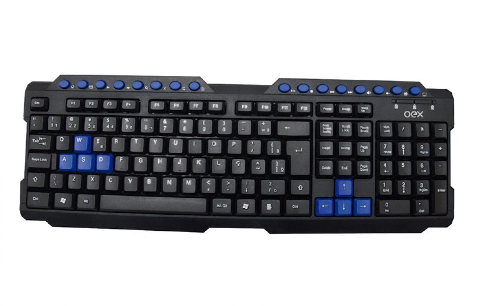 TECLADO USB ACTION GAMER AZUL TC200