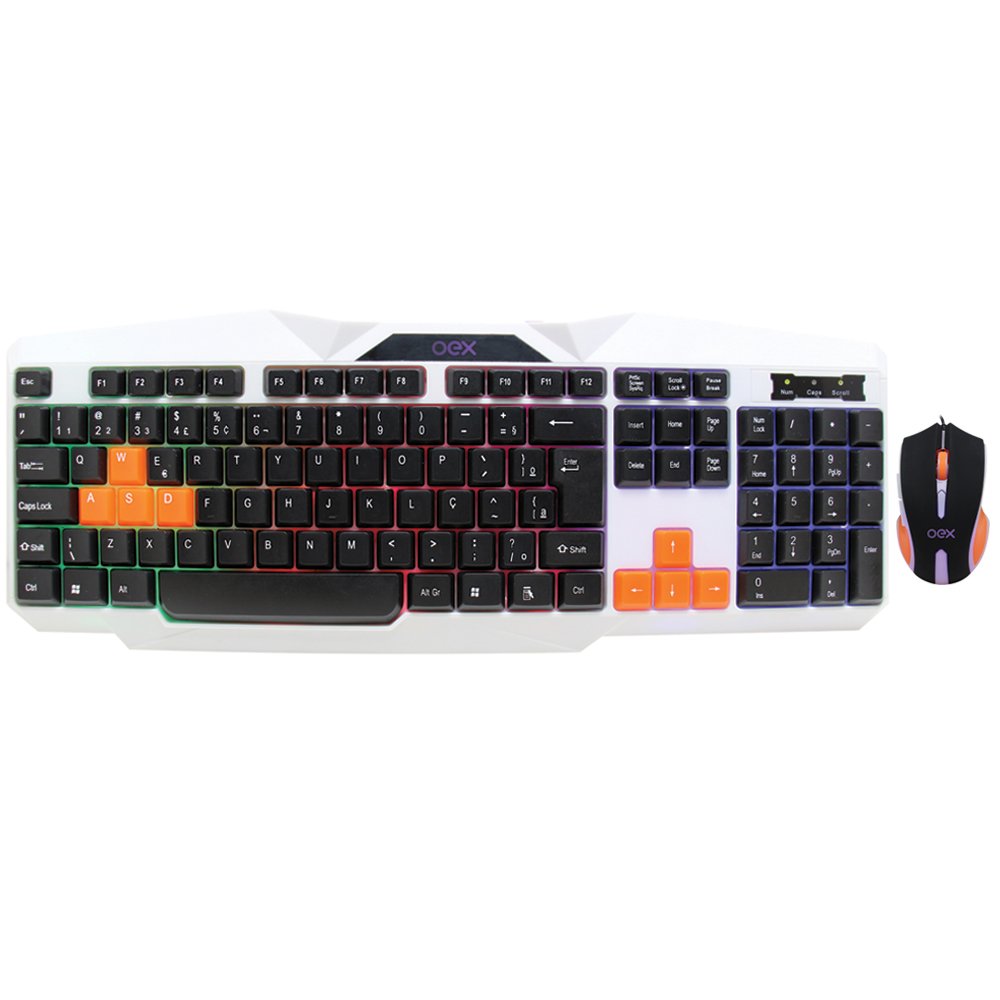 TECLADO+MOUSE USB GAMER ICE (TM300)