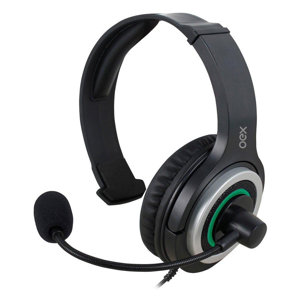 HEADSET ARMY GHAMER PRETO COM VERDE PARA PC/XBOX ONE HS408