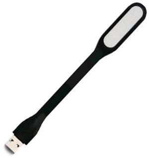 LUMINARIA LED FLEXIVEL USB PRETA LI200