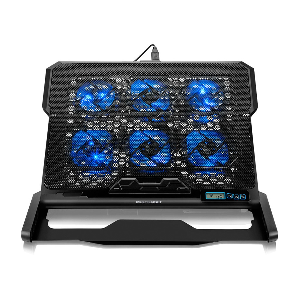 BASE NOTEBOOK HEXA COM 6 COOLERS ATE 17 (AC282)