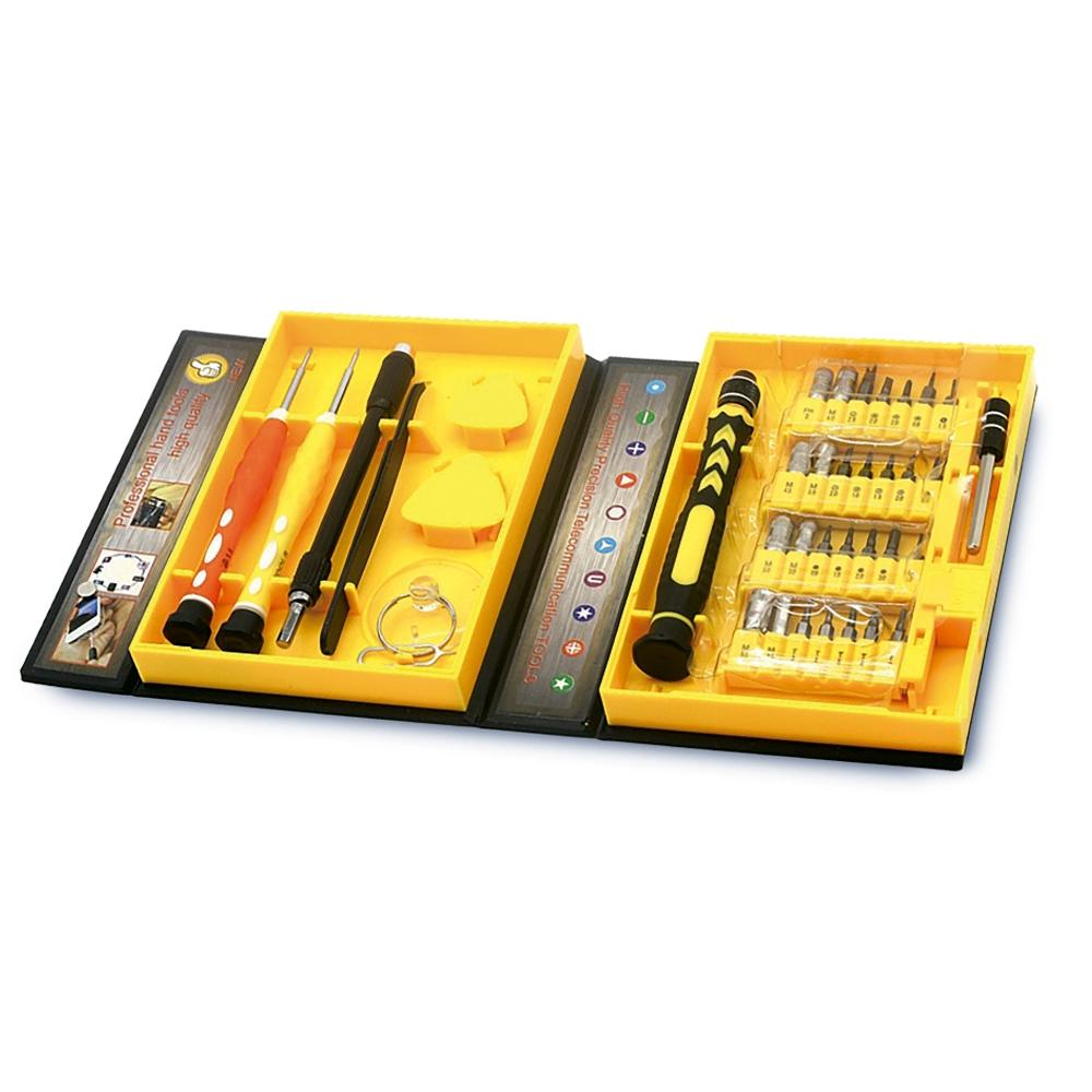 KIT DE FERRAMENTAS REPARO DE DISPOSITIVOS 38 PECAS (GA163)