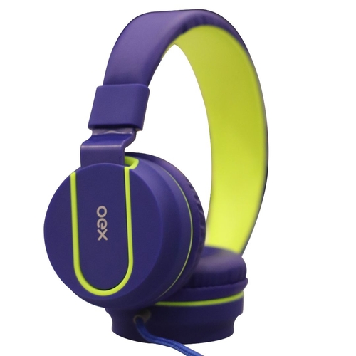 HEADSET FLUOR AZUL HS107