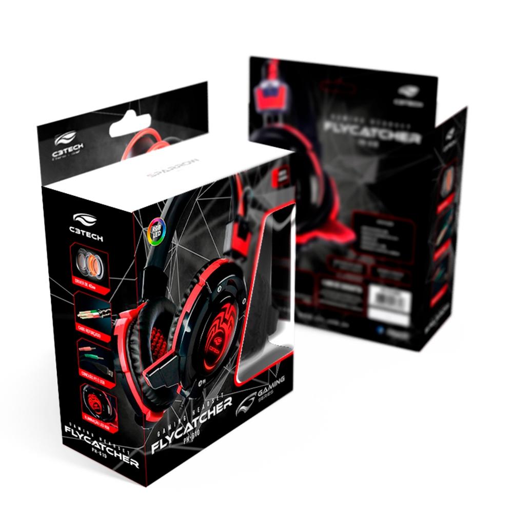 HEADSET GAMER STEREO FLYCATCHER PH-G10BK