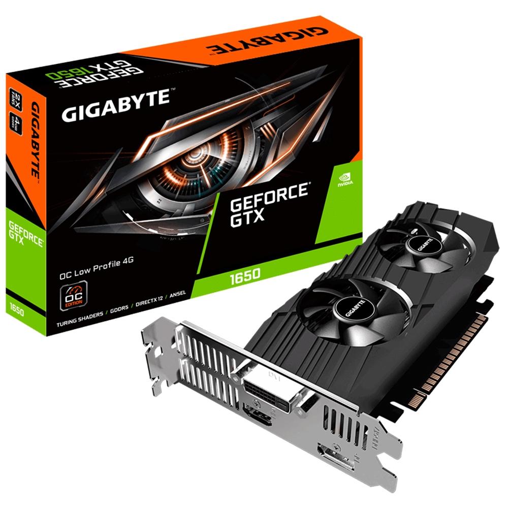 PLACA DE VIDEO 4 GB GTX 1650 GEFORCE OC DDR5 (GV-N1650OC-4GL)