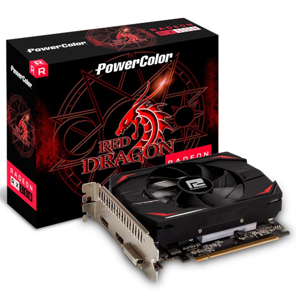 PLACA DE VIDEO 4 GB RX 550 RADEON DDR5 (AXRX 550 4GBD5-DH)