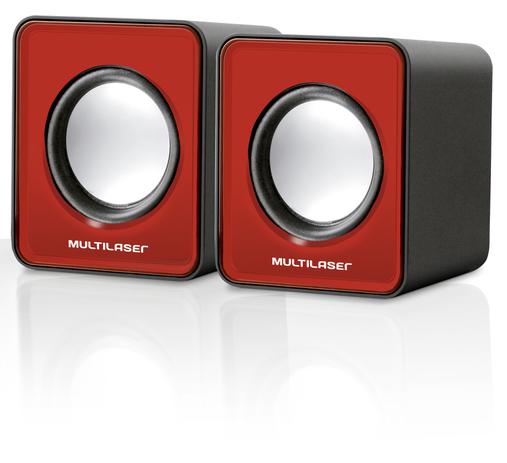 CX SOM 2.0 MINI 3W RMS VERMELHA (SP197)