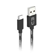 CABO DE DADOS USB TYPE-C 2.0 AM 1M PRETO CB-C11GBKX C3 PLUS