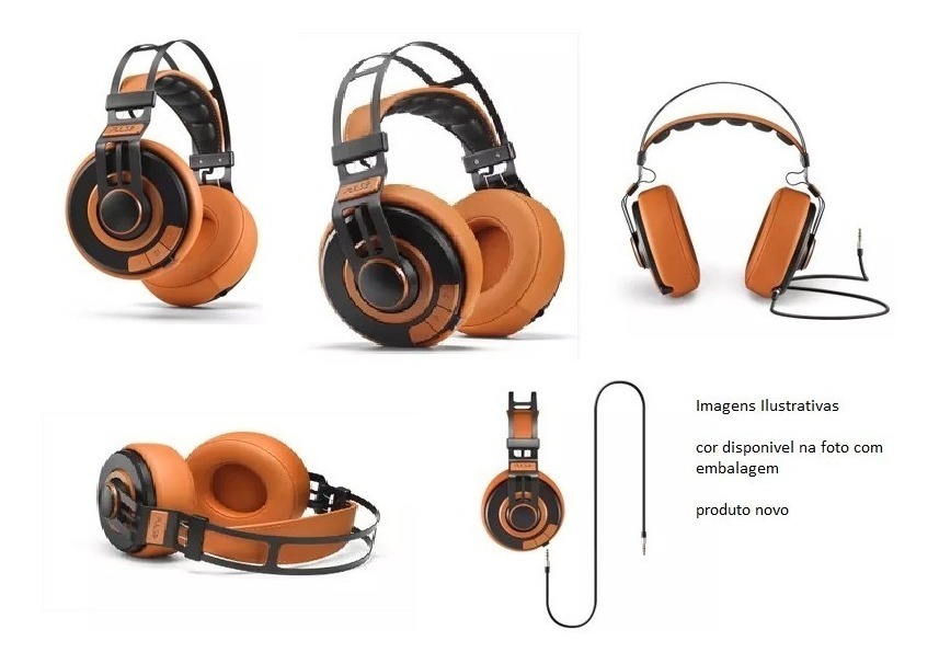 HEADPHONE BLUETOOTH PULSE PREMIUM LARGE LARANJA (PH243)