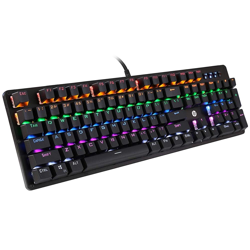 TECLADO GAMER HP MECANICO GK100|RGB|ABNT2 (GK100)