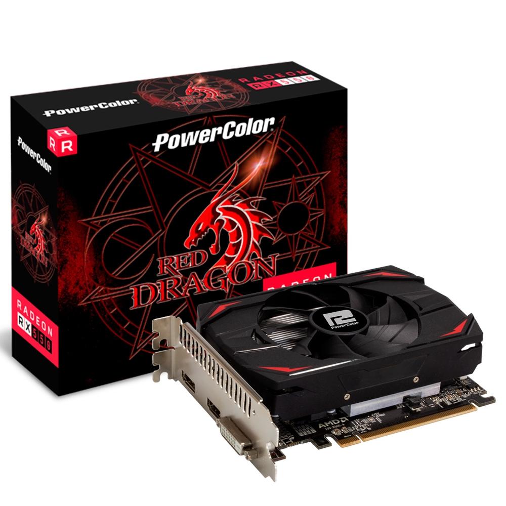PLACA DE VIDEO 2 GB RADEON RX 550 DDR5 (AXRX 550 2GB64BD5-DH)