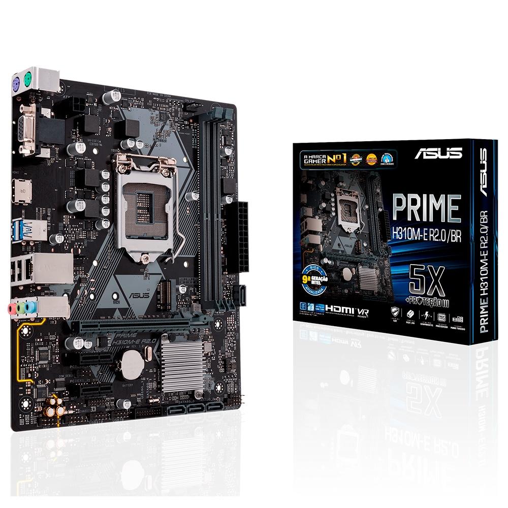 PLACA MAE S1151 ASUS PRIME H310M-E R2.0/BR