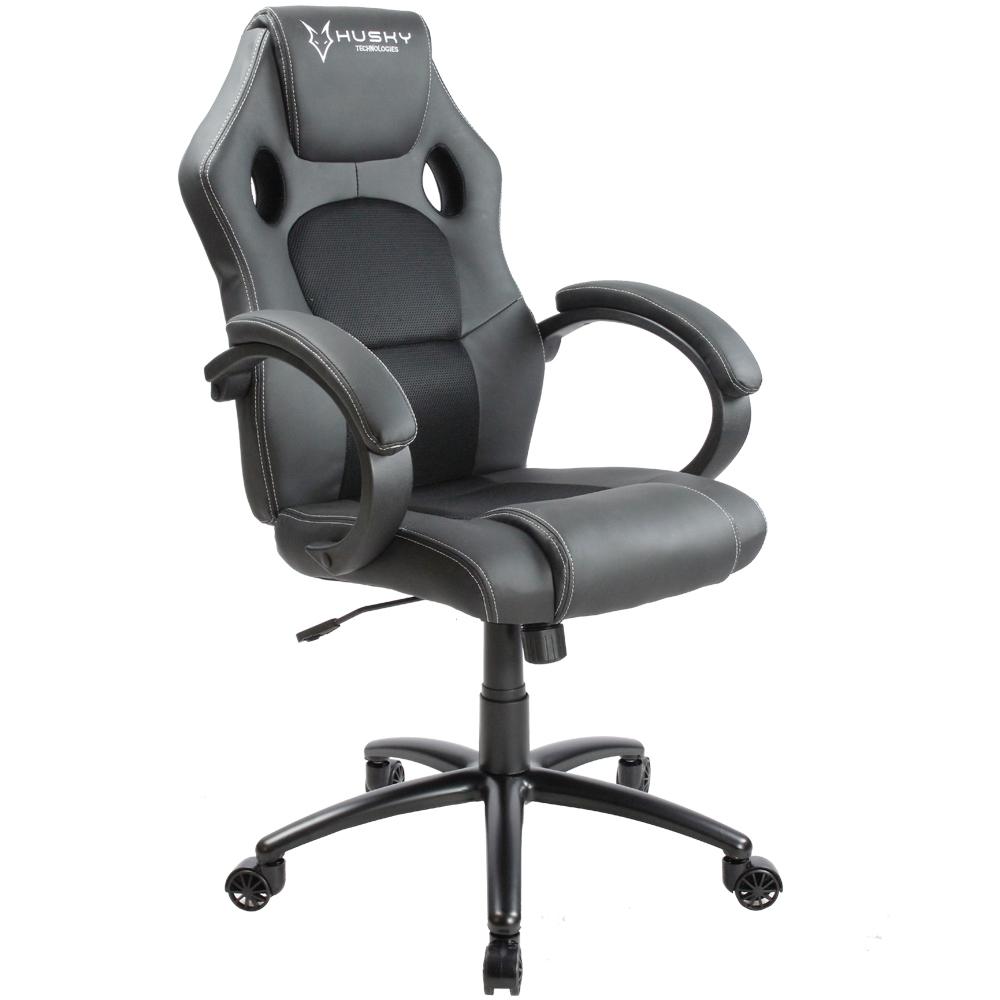 CADEIRA GAMER HUSKY SNOW BLACK - HSN-BK