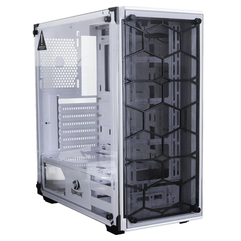 GABINETE GAMER REDRAGON WHEEL JACK WHITE - GC-606WH