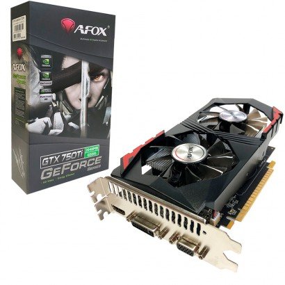 PLACA DE VIDEO 2 GB GTX 750TI GEFORCE DDR5 128BITS (AF750TI-2048D5H5-V7)