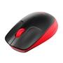 MOUSE WIRELESS M190 PRETO/VERMELHO 910-005904
