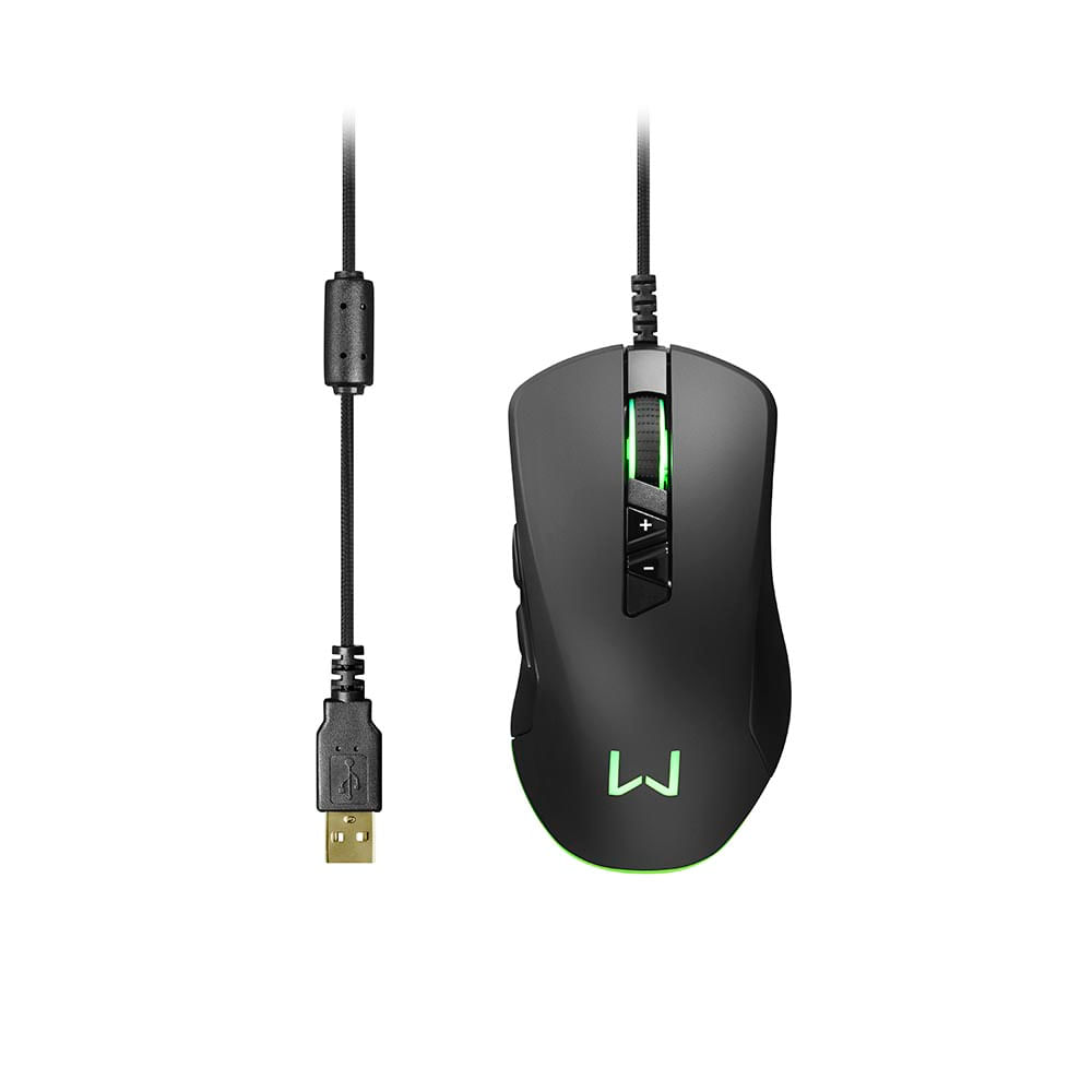 MOUSE USB GAMER WARRIOR MORAY RGB 10000DPI (MO278)
