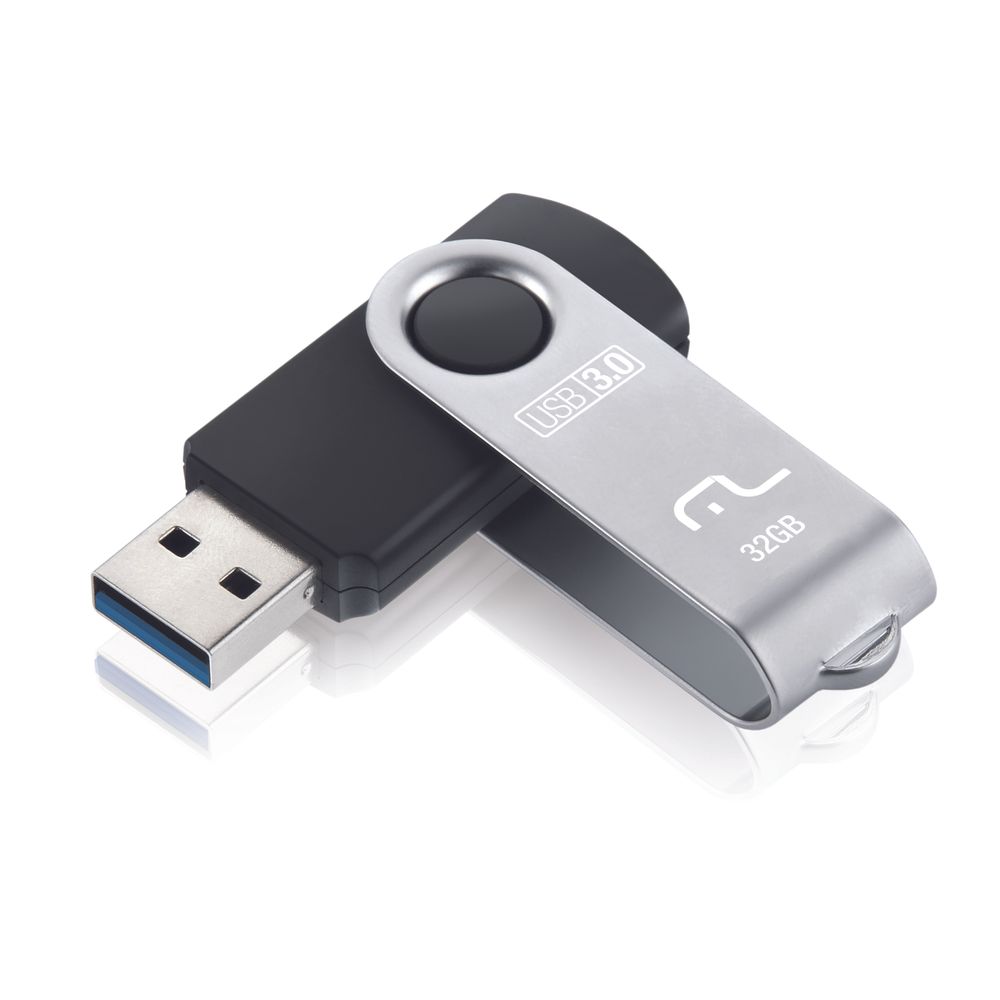 PEN DRIVE 32 GB TWIST PRETO (PD989)