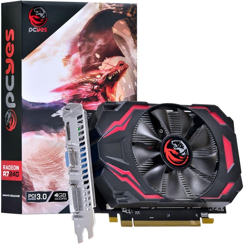PLACA DE VIDEO 4GB RADEON R7 240 GDDR5 (PJ240R71284GD5)
