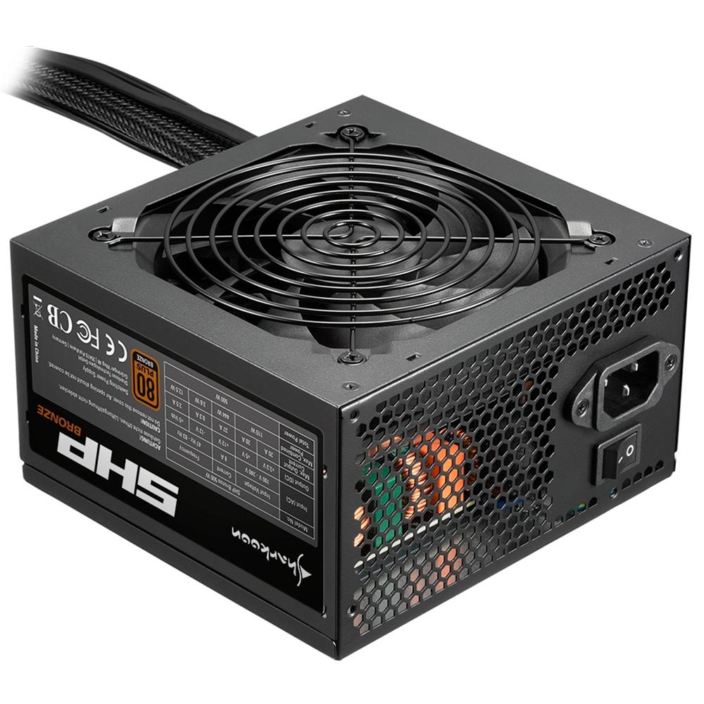 FONTE ATX  500W SHARKOON 80 PLUS BRONZE (SHP BRONZE 500W)