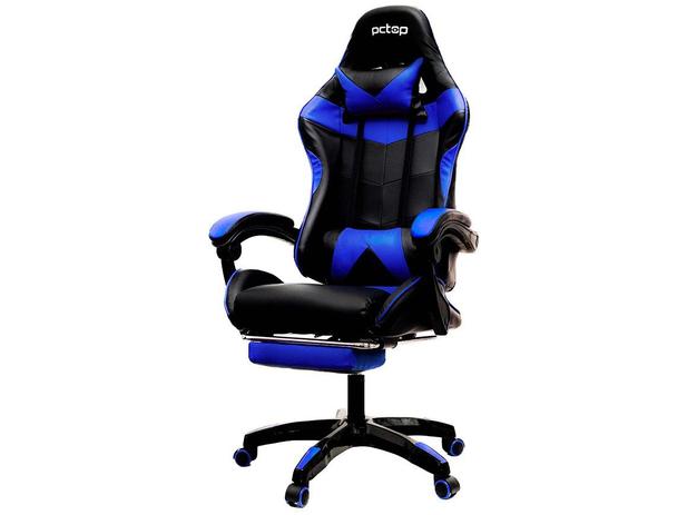 CADEIRA GAMER PCTOP RACER AZUL SE1006E