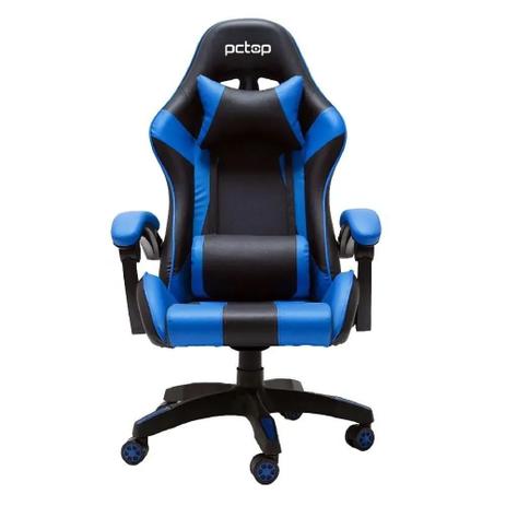 CADEIRA GAMER PCTOP AZUL A6022-1-RE
