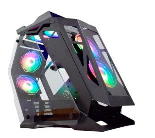 GABINETE GAMER CASE MOD MICRO RANGER RGB CG-01PQ
