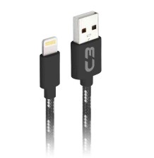 CABO DE DADOS LIGHTNING  2.0 AM 1M PRETO CB-L11GBKX C3 PLUS