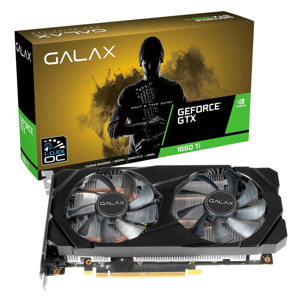 PLACA DE VIDEO 6 GB GTX 1660TI GEFORCE OC DDR6 (60IRL7DSY91C)
