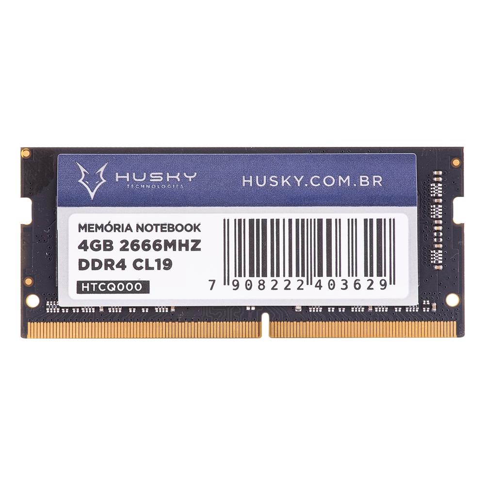 MEM P/NB DDR4  4GB/2666 HUSKY TECHNOLOGIES HTCQ000