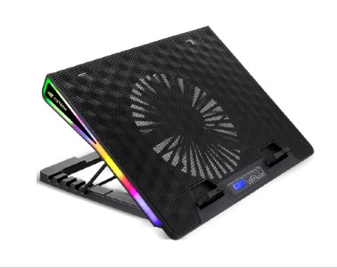 BASE NOTEBOOK 17,3 COOLERS LED RGB NBC-500BK