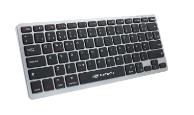 TECLADO BLUETOOTH K-BT50BK CINZA