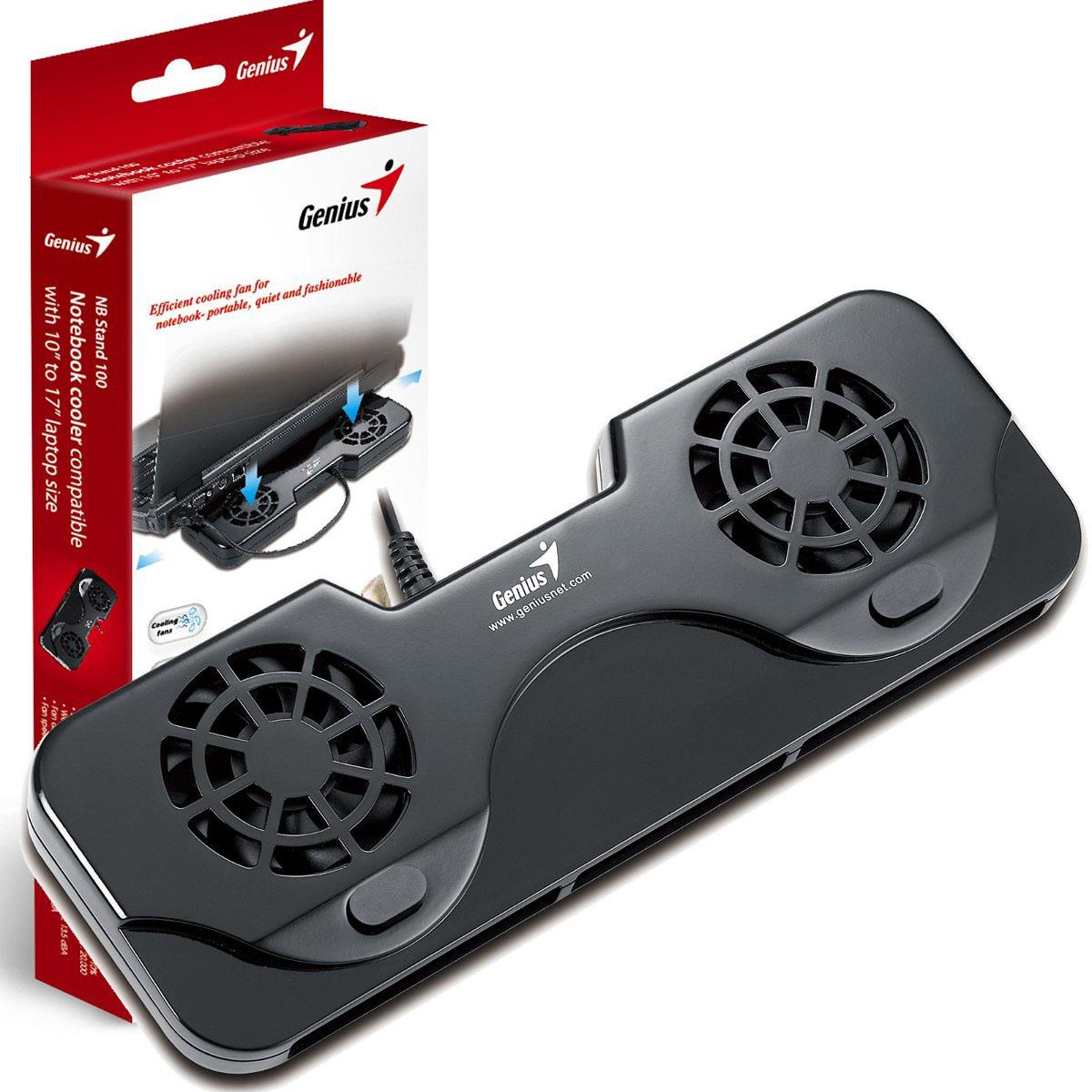 BASE P/ NOTEBOOK GENIUS 31280194103 NB STAND 100 COM FAN USB