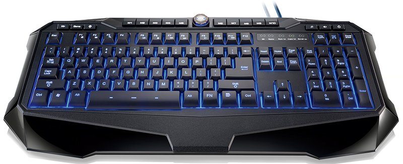 TECLADO+MOUSE WIRELESS GAMER BLUE KEYS (TC187)