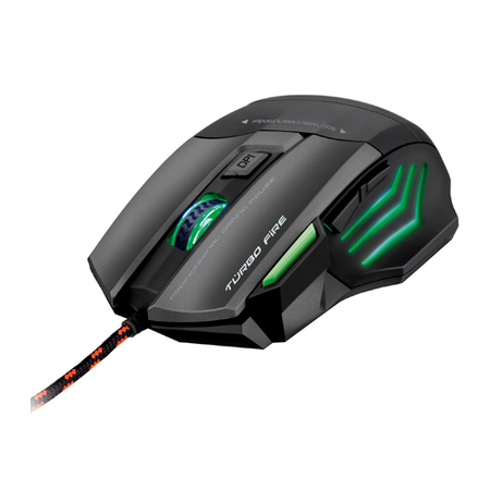 MOUSE USB GAMER WARRIOR 7 BOTOES 3200DPI(MO207)
