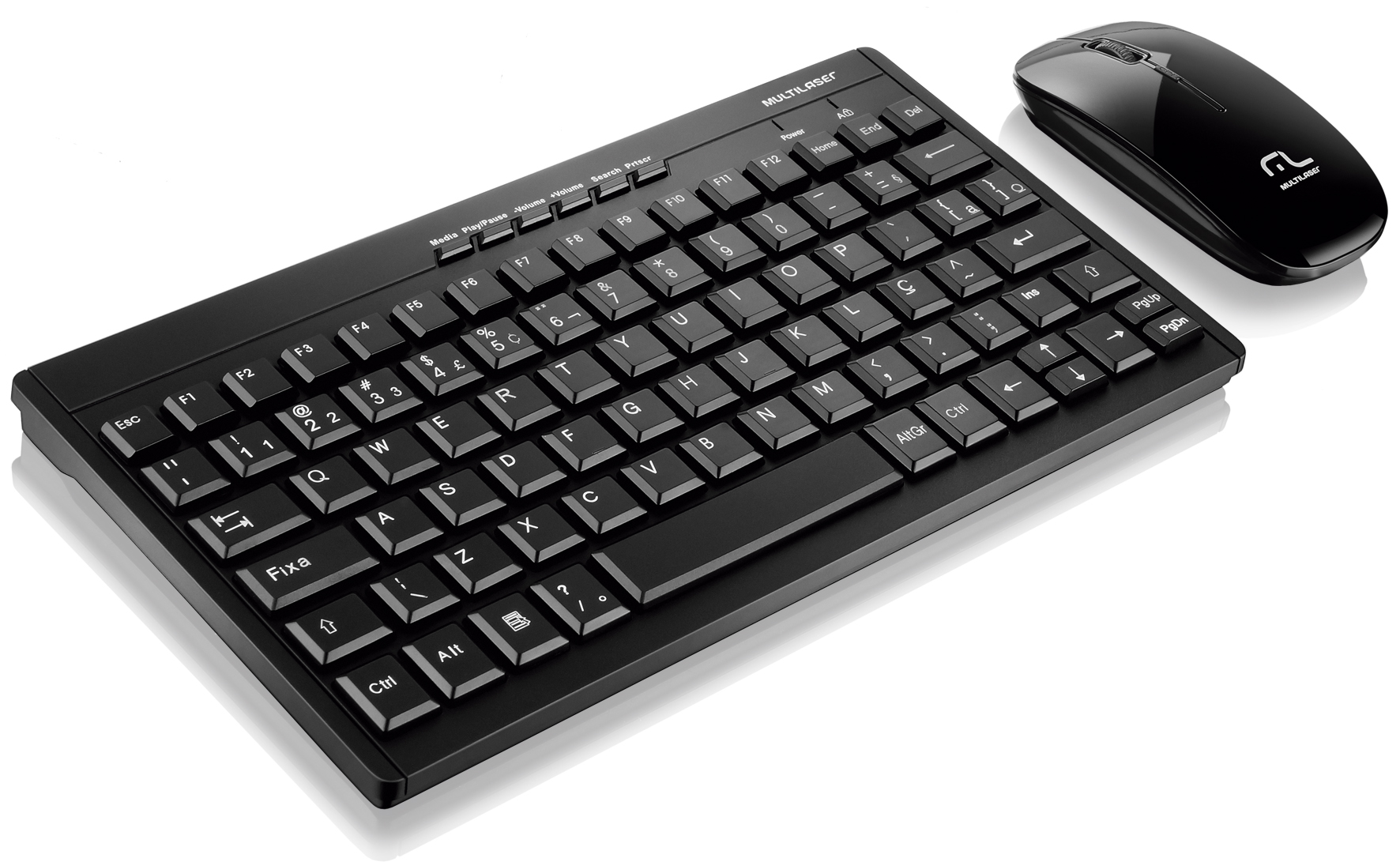 TECLADO+MOUSE WIRELESS STANDART COMPACTO (TC184)