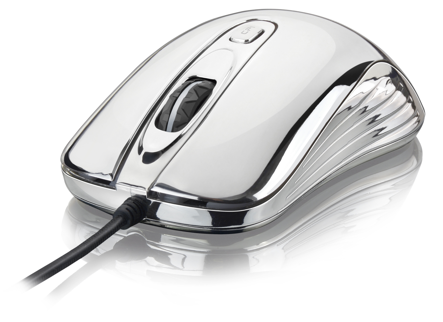 MOUSE USB GAMER CHROME WARRIOR 1600DPI (MO228)