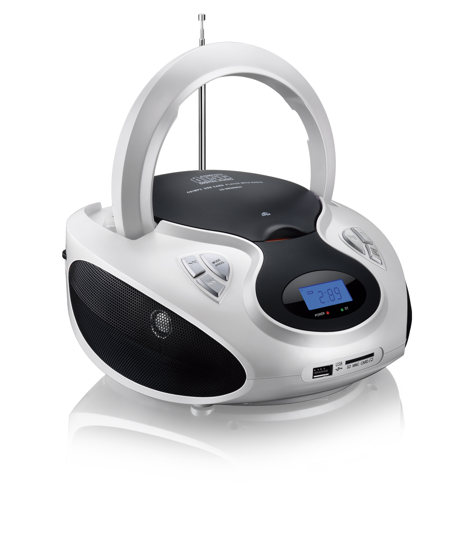 CX SOM BOOMBOX 20W RMS CD/USB/SD/FM/AUX (SP181)