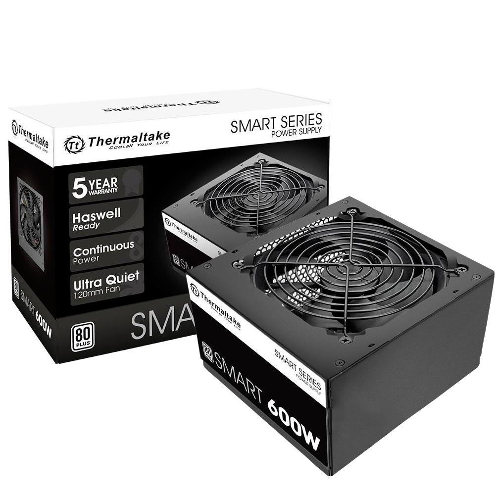 FONTE ATX  600W REAL TT 80 PLUS WHITE SMART SERIES (PS-SPD-0600NPCW)