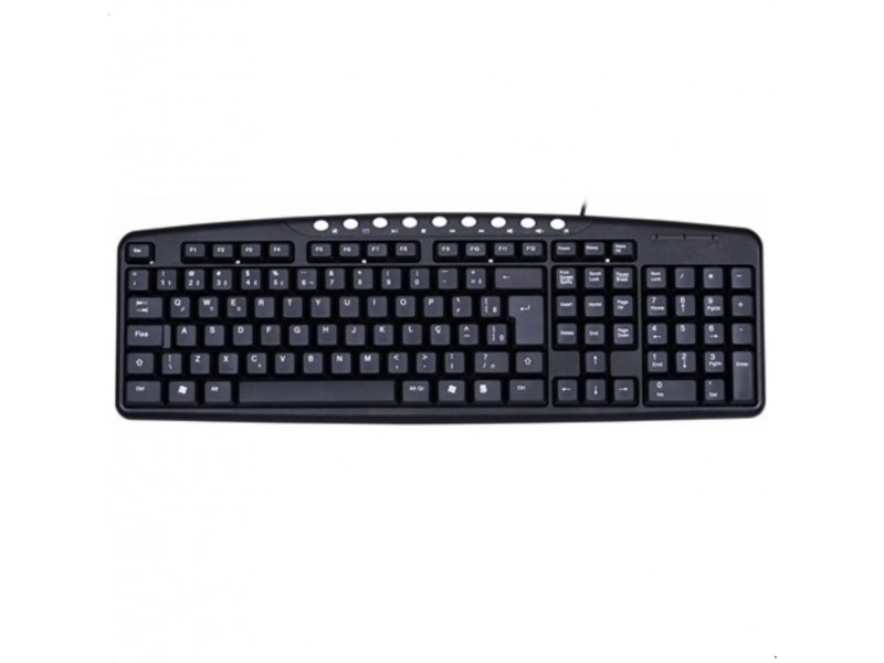 TECLADO USB MULTIMIDIA KB2237