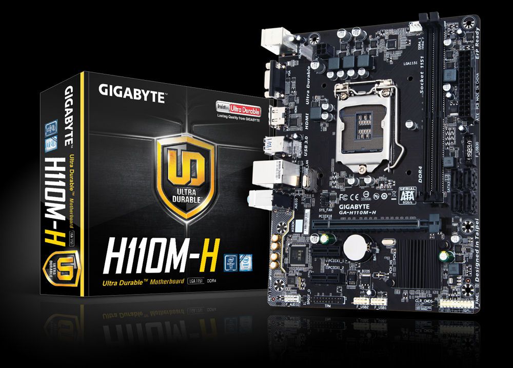 PLACA MAE S1151 GIGABYTE GA-H110M-H DDR4