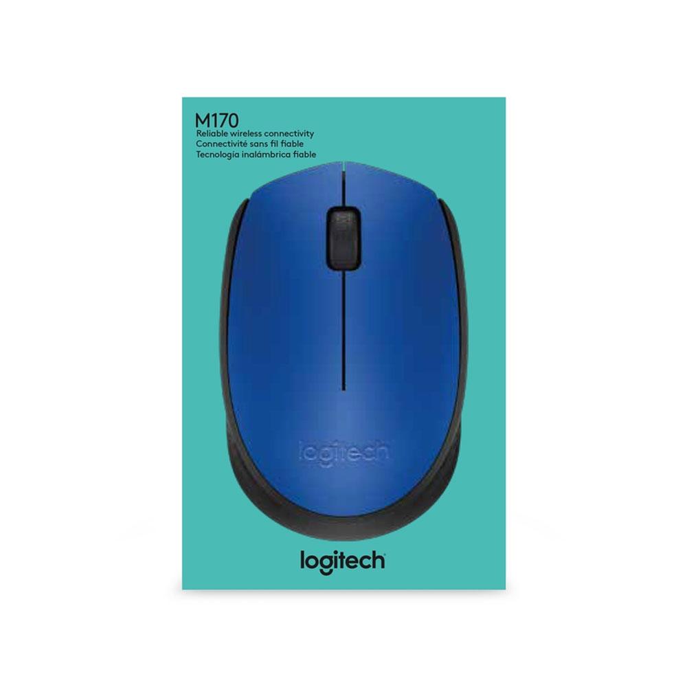 MOUSE WIRELESS LOGITECH M170 AZUL